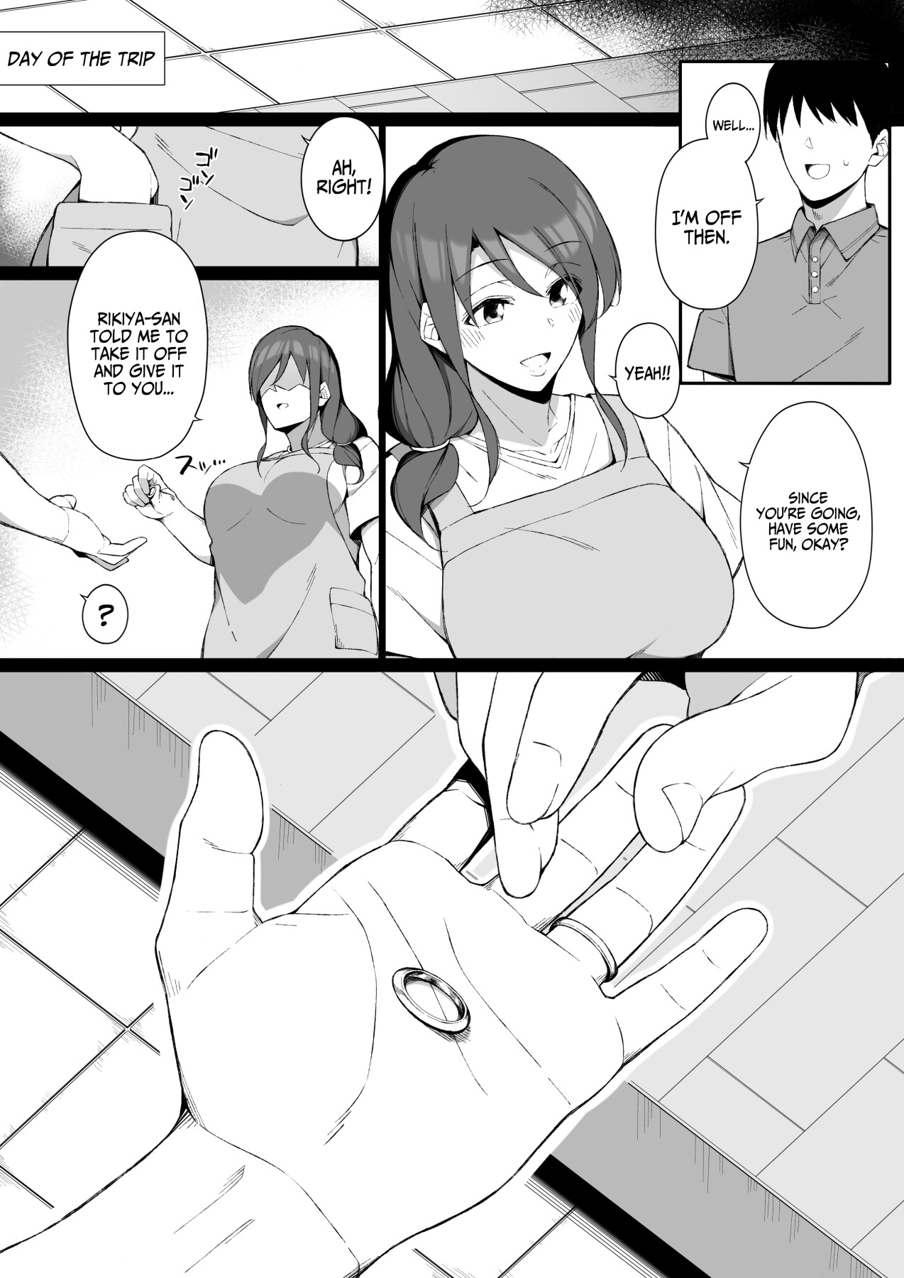 Hentai Manga Comic-Degeneracy of a Neat Housewife for a Man-Read-30